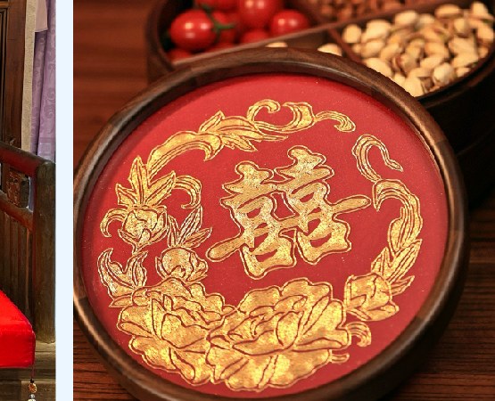 喜盒刺绣